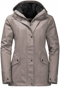 Jack Wolfskin Damen Jacke "Park Avenue", ash, Gr. L