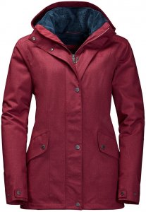 Jack Wolfskin Damen Jacke "Park Avenue", bordeaux, Gr. S