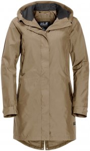Jack Wolfskin Damen Outdoormantel "Monterey Coat", sand, Gr. L
