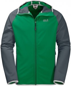 Jack Wolfskin Herren Softsheljacke "Zenon", grün, Gr. XXL