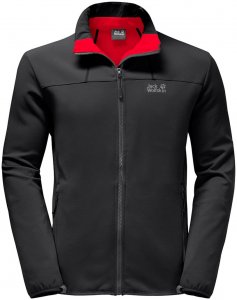 Jack Wolfskin Herren Softshelljacke "Essential Altis", schwarz, Gr. XL