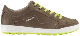 Lowa Damen Sneaker/Reiseschuhe Merions low taupe lime, taube, Gr. 41.5EU