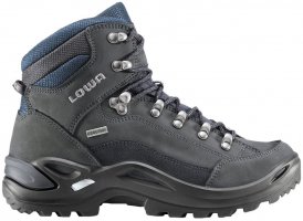 Lowa Damen Trekkingschuhe "Renegade S Mid GTX W´s", dunkelgrau, Gr. 41.5