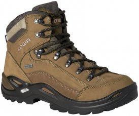 Lowa Damen Wanderschuh Renegade Women"s GTX Wide, stein, Gr. 37EU