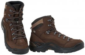 Lowa Herren Trekkingschuh "Renegade GTX" MID, dunkelbraun, Gr. 43.5EU
