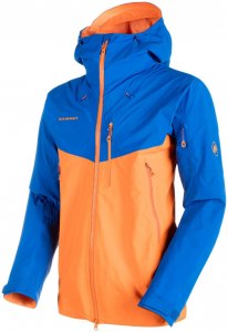 Mammut Herren Bergsportjacke / Trekkingjacke "Nordwand Pro HS Hooded Jacket Men", orange, Gr. L