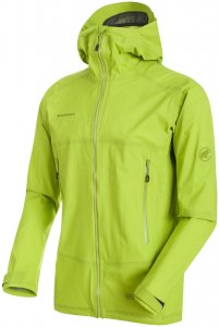Mammut Herren Hardshelljacke "Masao Light HS Hooded", limette, Gr. XL