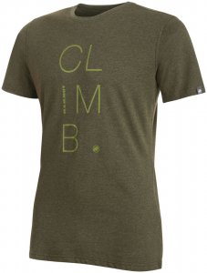 Mammut Herren Klettershirt "Massone" Kurzarm, olive, Gr. XL