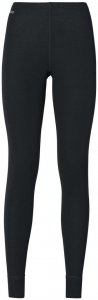 Odlo Damen lange Unterhose / Funktionsunterhose / Leggings Pants Long Warm First Layer, schwarz, Gr.