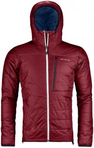 Ortovox Herren Isolationsjacke / Wintersportjacke "Swisswool Piz Bianco Jacket", bordeaux, Gr. S