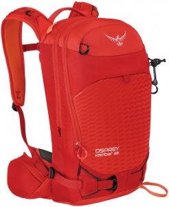 Osprey Herren Ski- und Snowboardrucksack "Kamber 22", rot, Gr. L