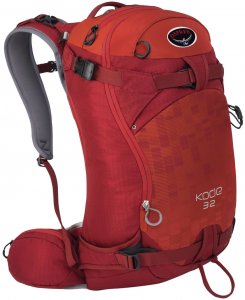 Osprey Skirucksack Kode 32, rot, Gr. S