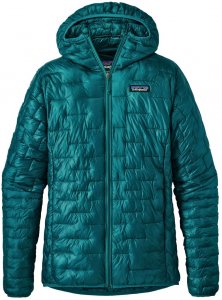 Patagonia Damen Steppjacke "Mico Puff Hoody", smaragd, Gr. XS