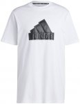 adidas Sportswear Herren T-Shirt FI BOS, weiß, Gr. L