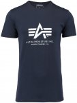 Alpha Industries Herren T-Shirt, marine, Gr. S