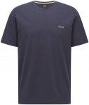 BOSS Herren Loungewear-Shirt MIX&MATCH T-SHIRT Kurzarm, marine, Gr. S