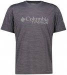 Columbia Herren T-Shirt TITAN PASS, schwarz, Gr. S