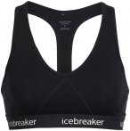 Icebreaker Damen Sport-BH MERINO SPRITE RACERBACK BRA, schwarz, Gr. L