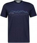 Icebreaker Herren T-Shirt MEN TECH LITE II, dunkelblau, Gr. XL
