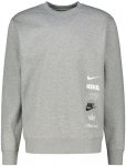 Nike Sportswear Herren Sweatshirt BB CREW MLOGO, hellgrau, Gr. M