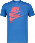 Nike Sportswear Herren T-Shirt, marine/rot, Gr. S
