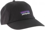 Patagonia Baseballmütze P6 LABEL TRAD CAP, schwarz, Einheitsgröße