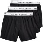 Polo Ralph Lauren Herren Boxershorts 3er-Pack, schwarz, Gr. S