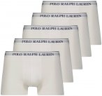 Polo Ralph Lauren Herren Retropants 5er-Pack, weiss, Gr. M