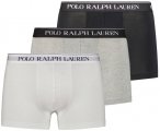 Polo Ralph Lauren Herren Retropants STRETCH COTTON CLASSIC TRUNKS, weiß/silber/