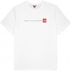 The North Face Herren T-Shirt NEVER STOP EXPLORING, weiß, Gr. XL