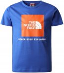 The North Face Kinder T-Shirt REDBOX, blau, Gr. 140