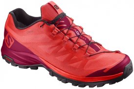 Salomon Damen Leichtwanderschuh "Outpath GTX", rot, Gr. 402/3