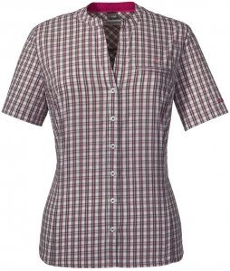 Schöffel Damen Bluse "Mumbai1" Kurzarm, pink, Gr. 38