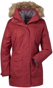Schöffel Damen Doppeljacke "3In1 Genova1", rost, Gr. 46