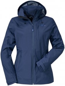 Schöffel Damen Doppeljacke "Alyeska" Außenjacke, nachtblau, Gr. 48