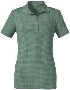 Schöffel Damen Poloshirt "Altenberg1", olive, Gr. 42