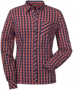 Schöffel Damen Wanderbluse "Blouse Riga2", orange, Gr. 40