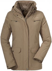 Schöffel Damen Winterjacke "Carrie II DJ", braun, Gr. 40