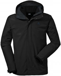 Schöffel Herren Bergsport Doppeljacke "Turin", schwarz, Gr. 58