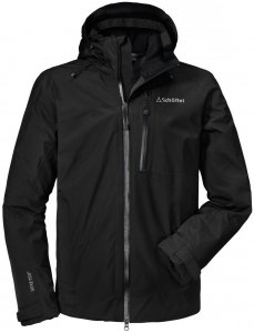 Schöffel Herren Funktionsjacke "Padova 1 Zipin-Außenjacke", schwarz, Gr. 56
