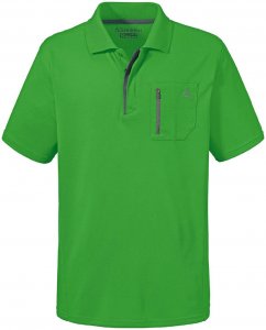 Schöffel Herren Outdoor-Poloshirt "Arizona1" Comfort Fit Kurzam, grün, Gr. L