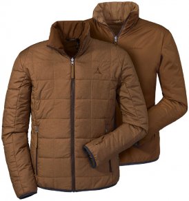 Schöffel Herren Steppjacke / Thermojacke / Wendejacke "Ventloft Jacket Folkstone", braun, Gr. 52