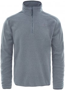The North Face Herren Fleecepullover "100 Glacier 1/4 Zip M", mittelgrau, Gr. XL