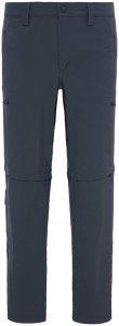 The North Face Herren Zip-Off-Hose "Exploration Convertible Pant" schwarz, dunkelgrau, Gr. 56