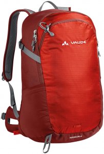 VAUDE Tagesrucksack / Wanderrucksack "Wizard 24+4", rot, Gr. 28
