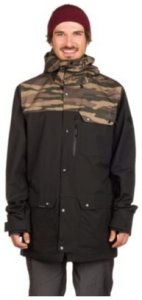 Dakine Wyeast Jacket black / field camo Gr. M