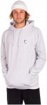 Cleptomanicx Embroidery Toast Hoodie light heather gray Gr. XL