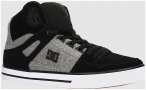 DC Pure High-Top WC Skateschuhe black / battleship / armor Gr. 7.5