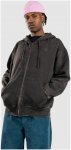 Ninth Hall Fundamental Sweatjacke ash mineral wash Gr. L