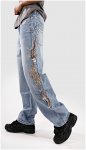 Ninth Hall Idle Embroidered Jeans consult Gr. 8